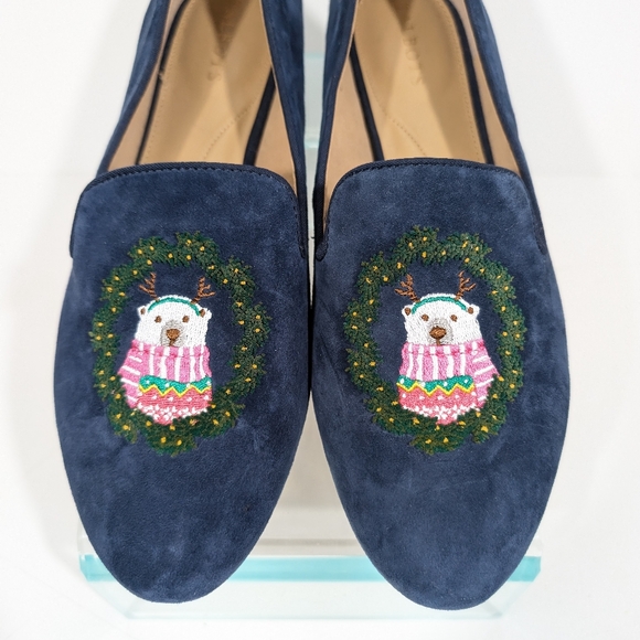 Talbots Ryan Loafer NEW sz 10 Women Slip on Flat Bear Christmas Holiday outfit - Picture 4 of 11
